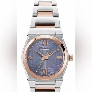 Women’s Salvatore Ferragamo Vega blue dial 28 mm watch